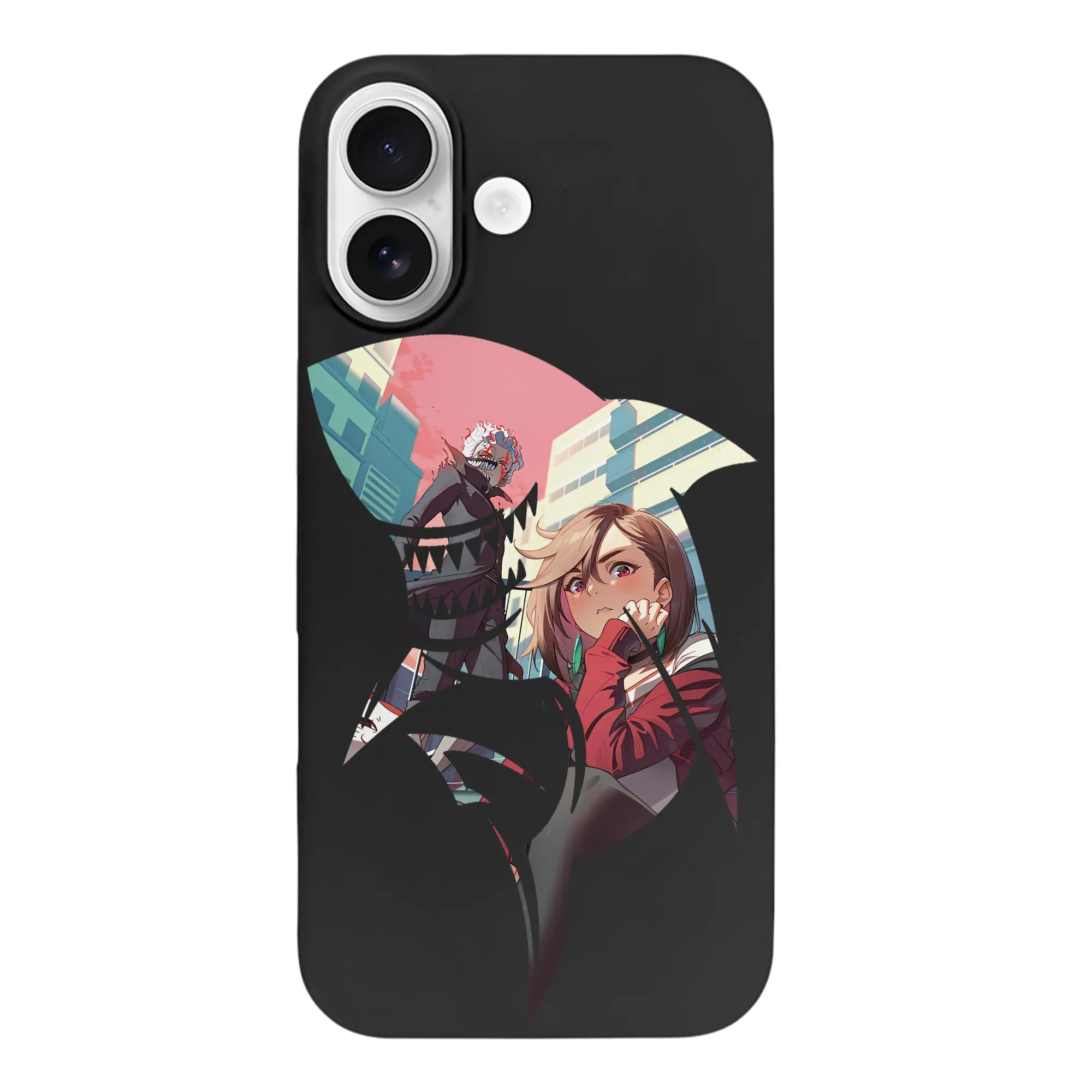 ダンダダン グッズ,綾瀬桃 - iPhone 17 シリーズ シリコンケース 薄型 耐衝撃 指紋防止 ソフトタッチカバー 精密フィット 傷防止 保護ケース iPhone 17/17 Air/17 Pro/17 Pro Max 対応